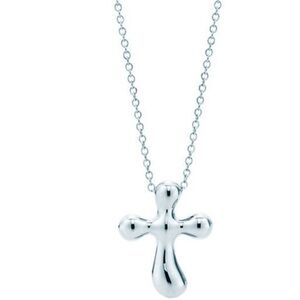 Tiffany cross necklace